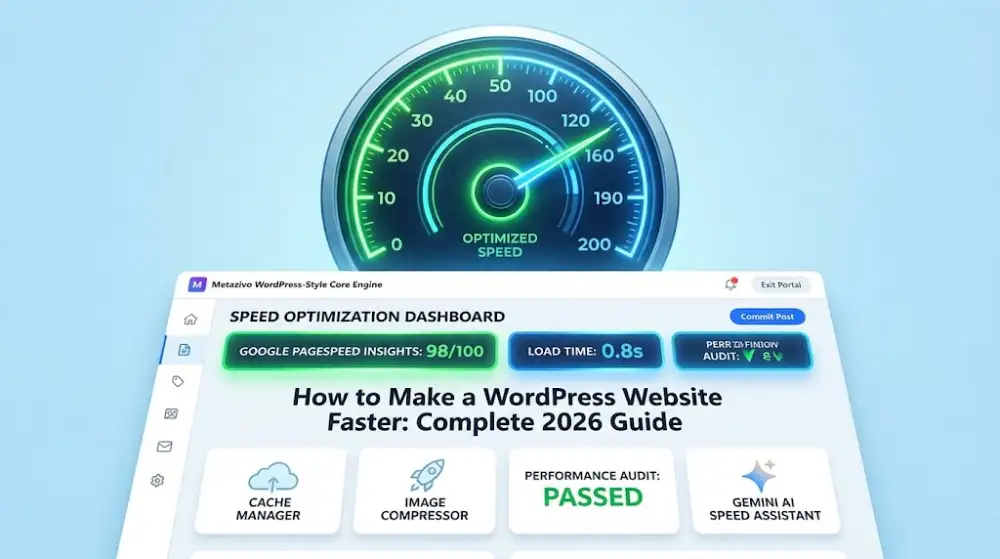 How to Make a WordPress Website Faster: The Complete 2026 Guide